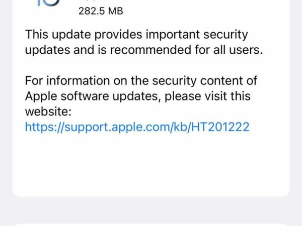 iOS 15.6.1—Update Now Warning Issued To All iPhone&nbsp;Users